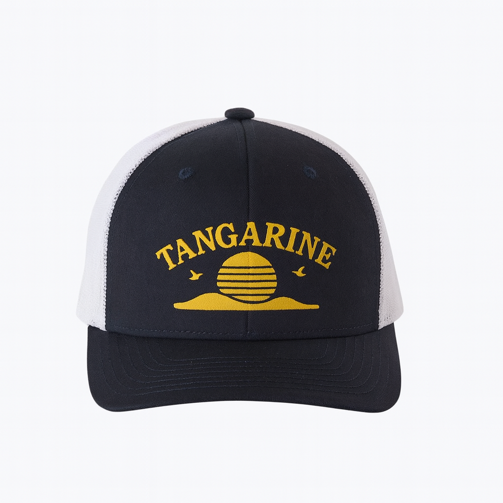 Tangarine | Blue With Printed Logo | Cap