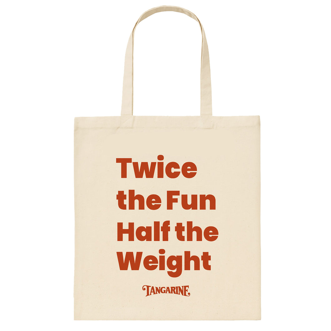 Tangarine | Twice The Fun | Tote Bag